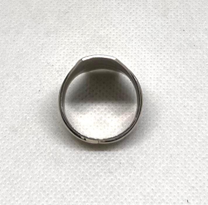 Niger Mali Handmade Touareg Sterling Silver Ring: Berber Tribal Boho, Size 10