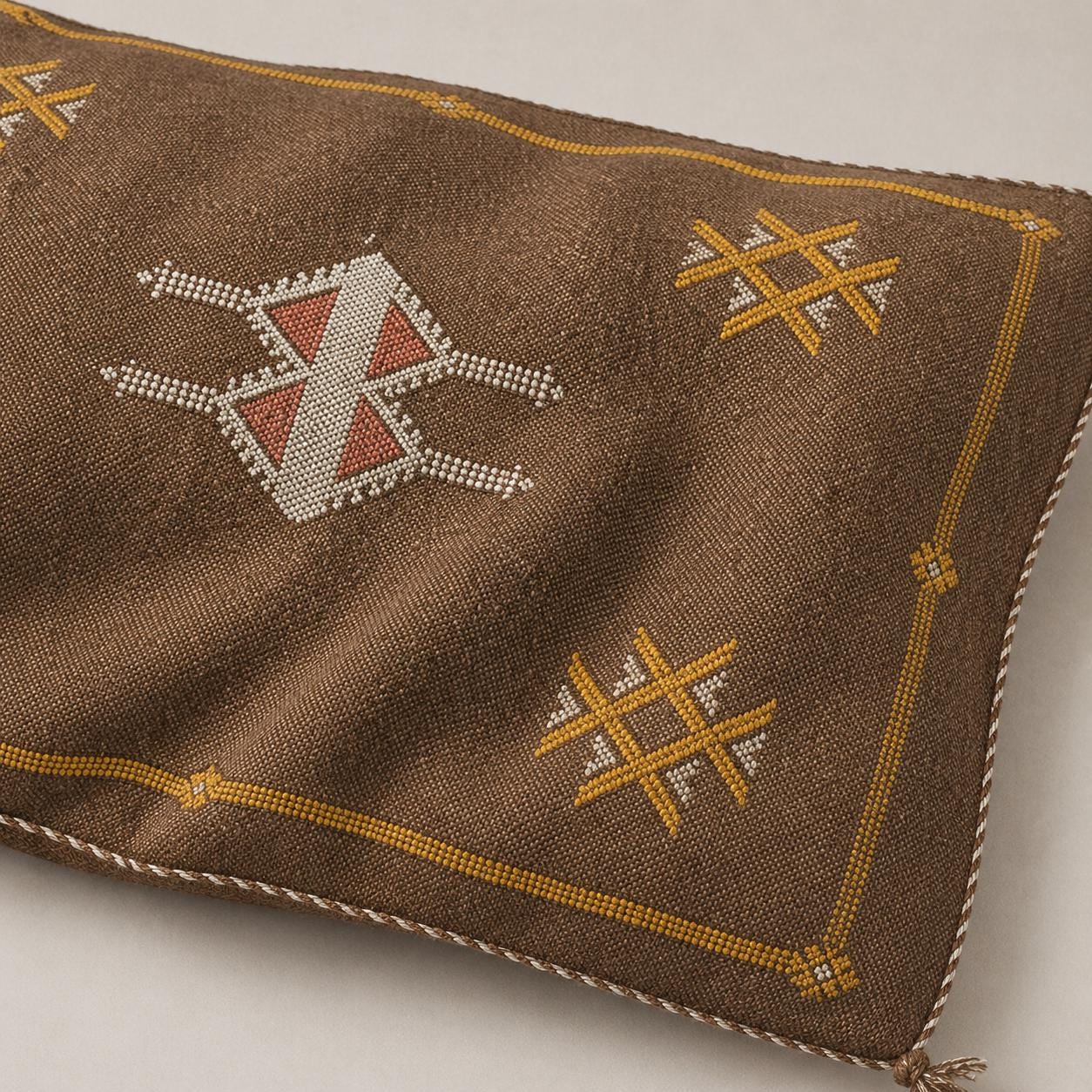 Amazigh Cactus Silk Pillow