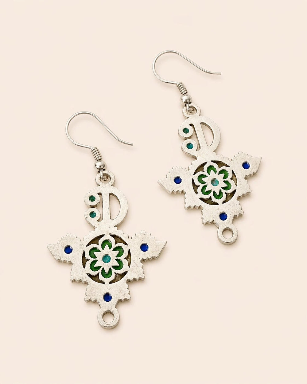 Zirzita Earrings - Amazigh Silver Heritage Jewelry