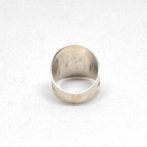 Handmade Tuareg Berber Sterling Silver Ring: Tribal Jewelry, US Size 8