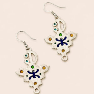 Zirzita Earrings - Amazigh Silver Heritage Jewelry