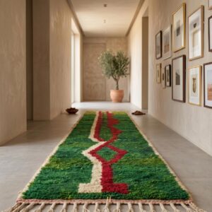 Berber Green Boujaad Rug