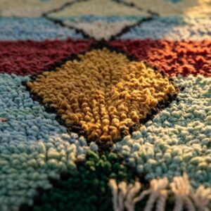 Amazigh Handwoven Multicolor Rug