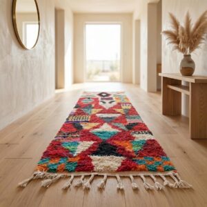 Berber Red Cream Rug