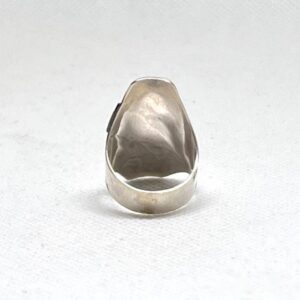 Berber Sterling Silver Ring: Handmade Tuareg Tribal Jewelry, Size 8