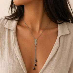 Tirglit Necklace - Amazigh Silver Pendant Jewelry