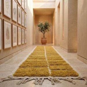 Berber Mustard Yellow Rug