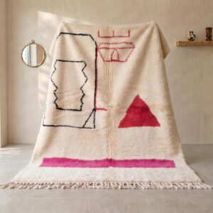 Berber Ivory Beni Ourain Rug