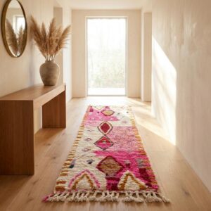 Amazigh Pink Runner Rug