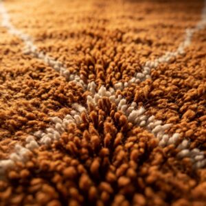 Berber Terracotta Beni Ourain Rug