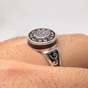 Tuareg Sterling Silver Berber Ring: Handmade Ethnic Tribal Jewelry