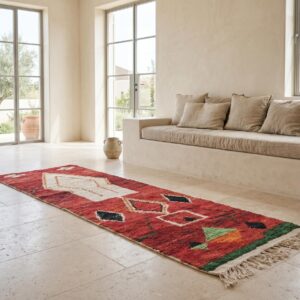 Berber Crimson Red Rug