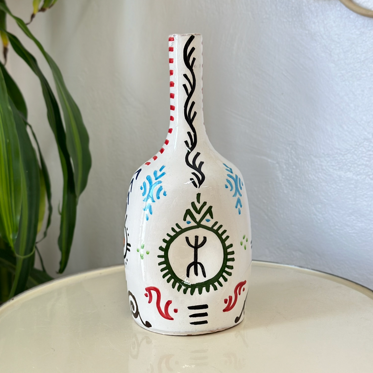 bouteille Vase - Amazigh Decorative Pottery