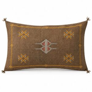 Amazigh Cactus Silk Pillow