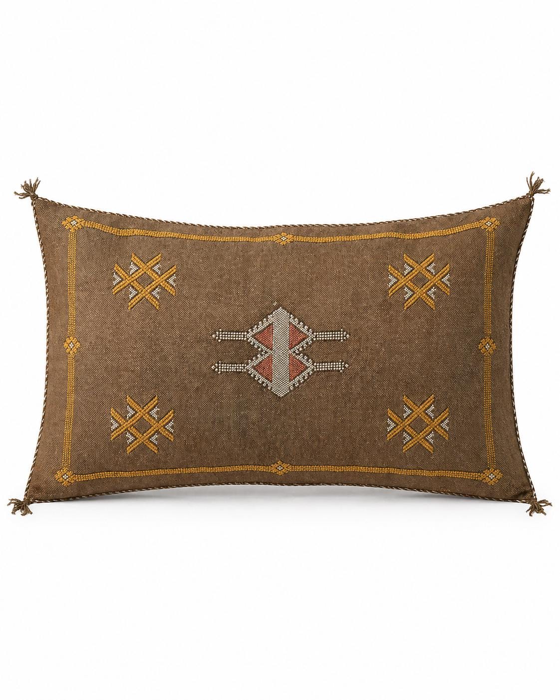 Amazigh Cactus Silk Pillow