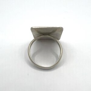 Vintage Handmade Tuareg Berber Engraved Sterling Silver Ring: Tribal Ethnic Boho Jewelry