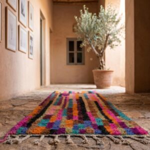 Berber Multicolor Boujaad Rug