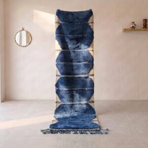 Berber Blue Wool Rug