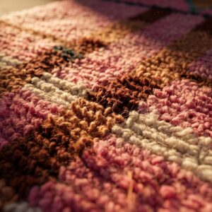 Berber Pink Boujaad Rug