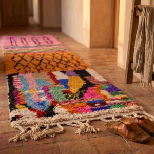 Berber Pink Orange Rug