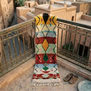 Amazigh Handwoven Multicolor Rug