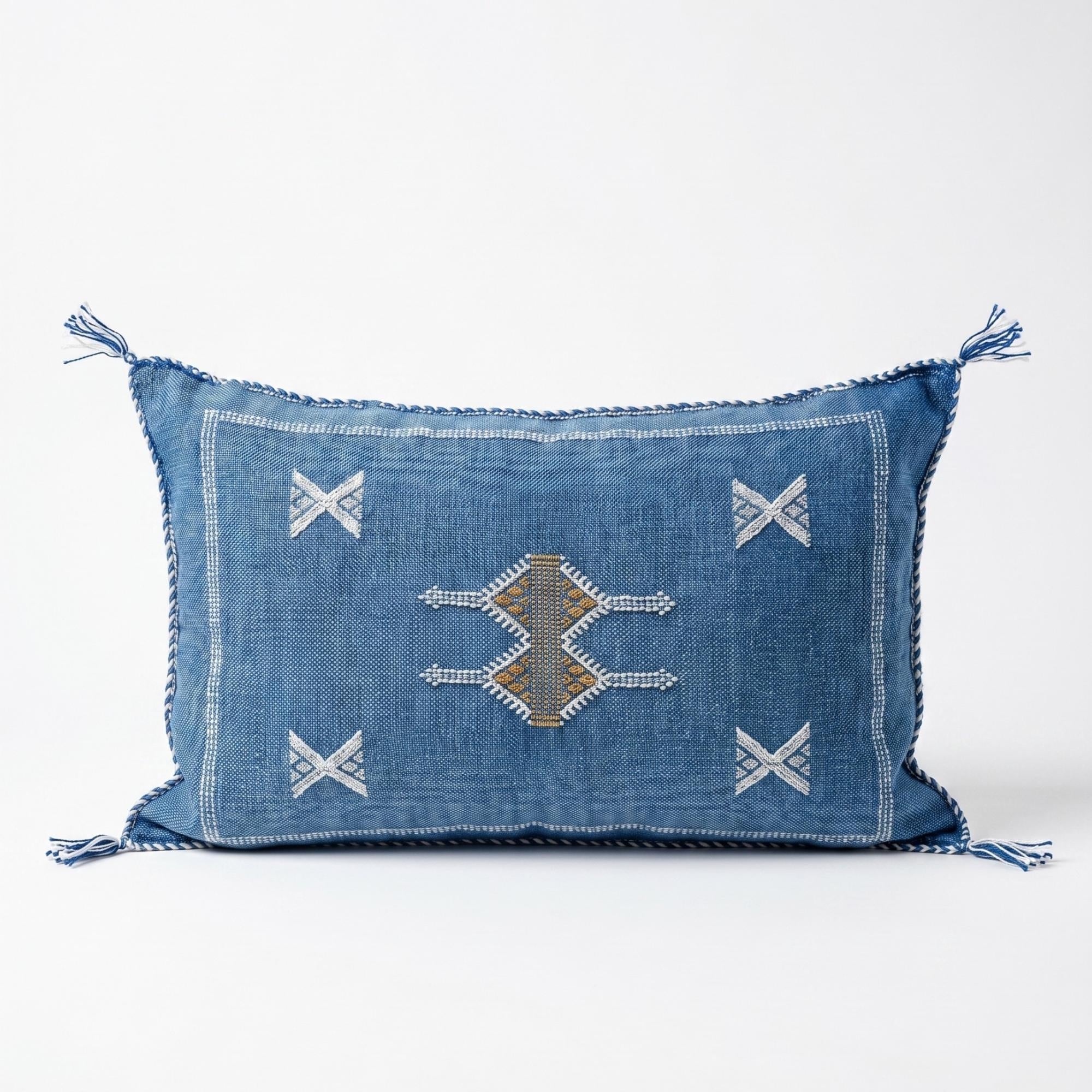 Amazigh Cactus Silk Pillow