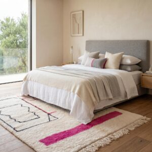 Berber Ivory Beni Ourain Rug