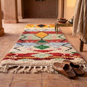 Amazigh Handwoven Multicolor Rug