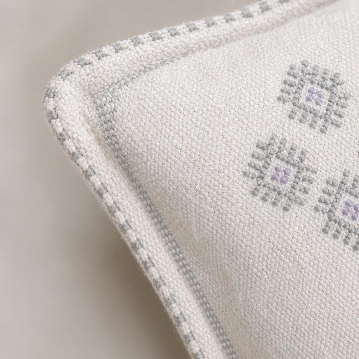 Amazigh Cactus Silk Cover 12x20 Handmade Lumbar Pillow