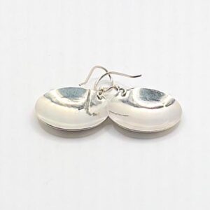Tuareg Sterling Silver Amazigh Yaz Symbol Bohemian Earrings: Berber Jewelry