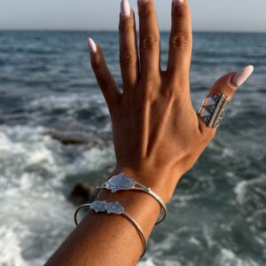 Amazigh Silver Ring – Tihya Heritage Inspired Design