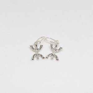 Kabyle Tuareg Sterling Silver Amazigh Yaz Earrings: Berber Jewelry
