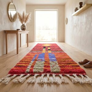 Berber Ruby Red Rug