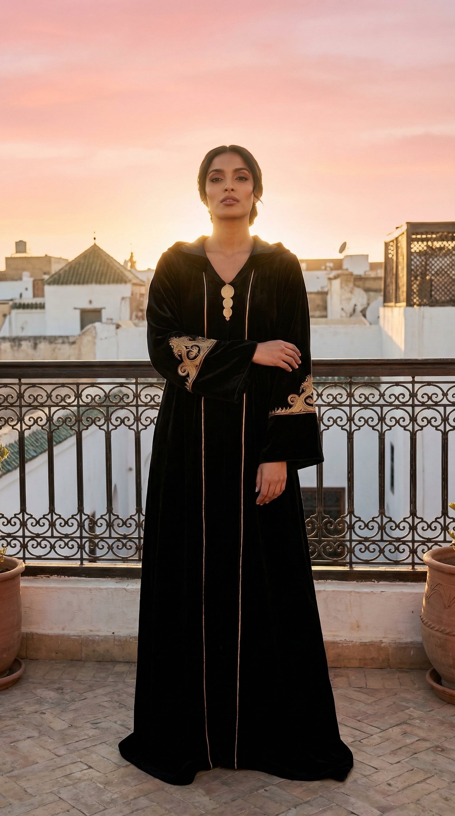 Velours Djellaba - Berber Style for Special Moments