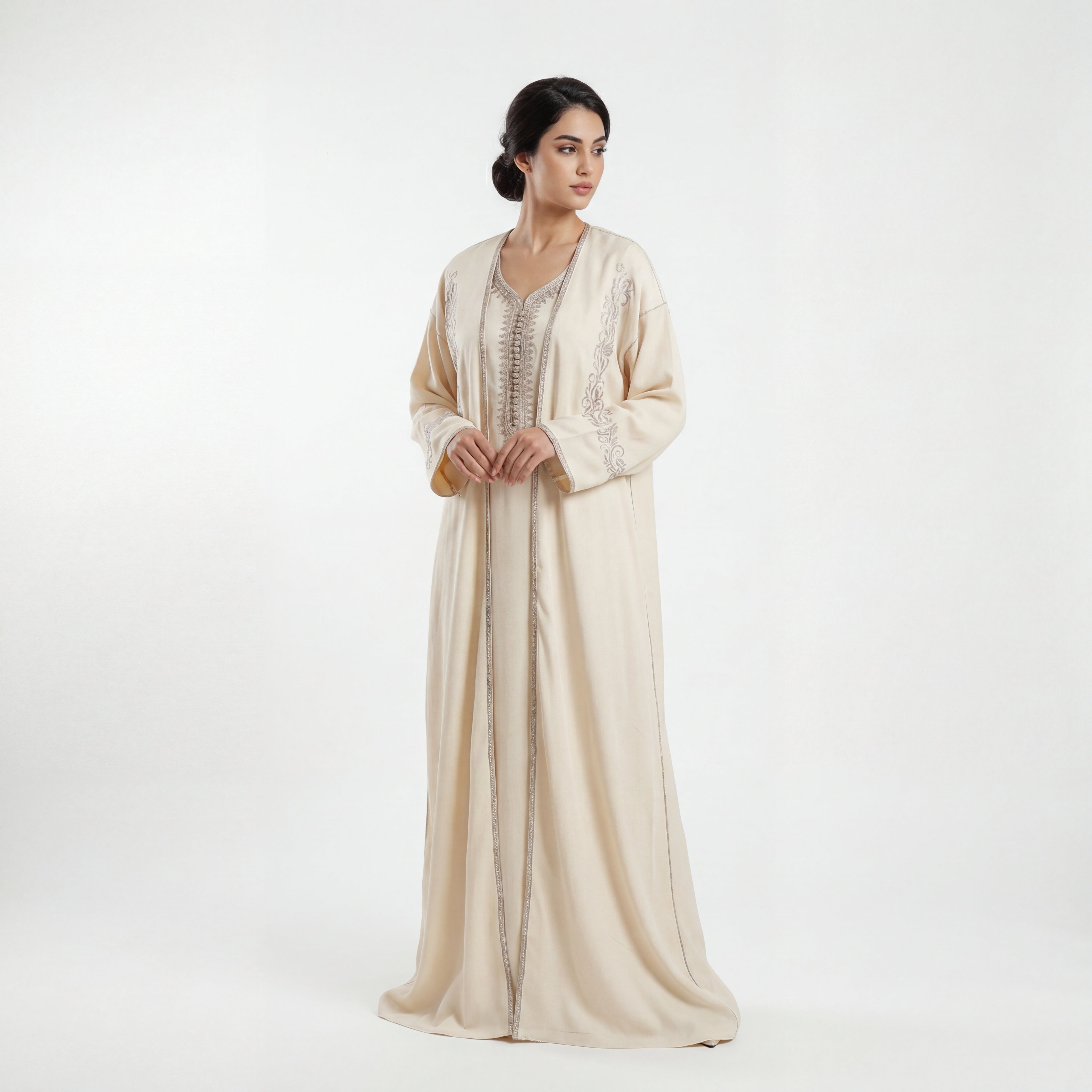 Kimono Kaftan - Amazigh Embroidered Berber Style