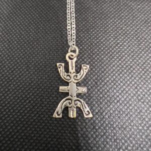 Amazigh Berber Sterling Silver Necklace: Tribal Jewelry