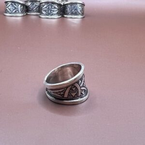 Bague Touareg en Argent Ethnique Amazigh