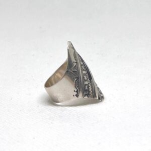 Berber Sterling Silver Ring: Handmade Engraved Tribal Jewelry, African Tuareg Ring