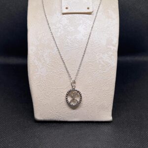 Amazigh Berber Sterling Silver Pendant Necklace: Kabyle Tuareg Symbol Jewelry