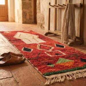 Berber Crimson Red Rug