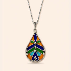 Titbirt Necklace - Amazigh Silver Pendant Jewelry