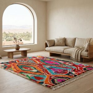 Berber Vibrant Boujaad Rug