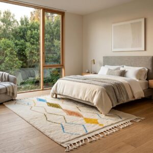 Berber Ivory Beni Ourain Rug