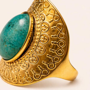 Berber Silver Tribal Ring – Moroccan Heritage Ring