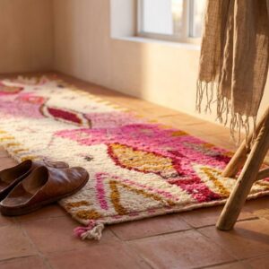 Amazigh Pink Runner Rug