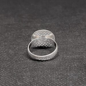 Spiral Silver Ring Handmade Sterling Tuareg Ring: Ethnic Boho Berber Tribal Jewelry