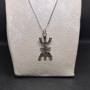 Amazigh Berber Sterling Silver Necklace: Tribal Jewelry