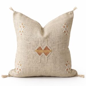 Berber Gray Cactus Pillow