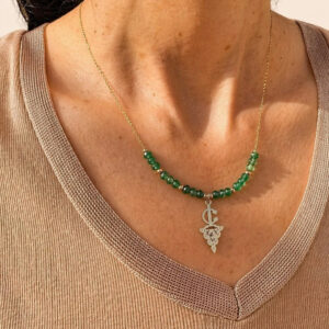Maisa Necklace - Amazigh Linen Pendant Jewelry
