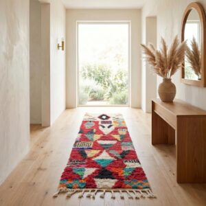Berber Red Cream Rug